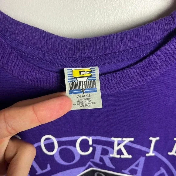 Vintage Colorado Rockies T-Shirt - Picture 4 of 7